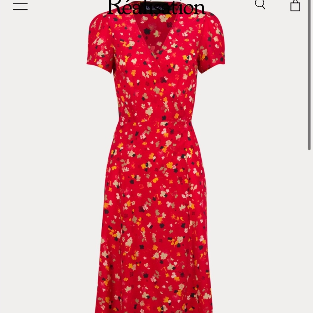 Realisation Par The Teale Dress in Rouge Fleur